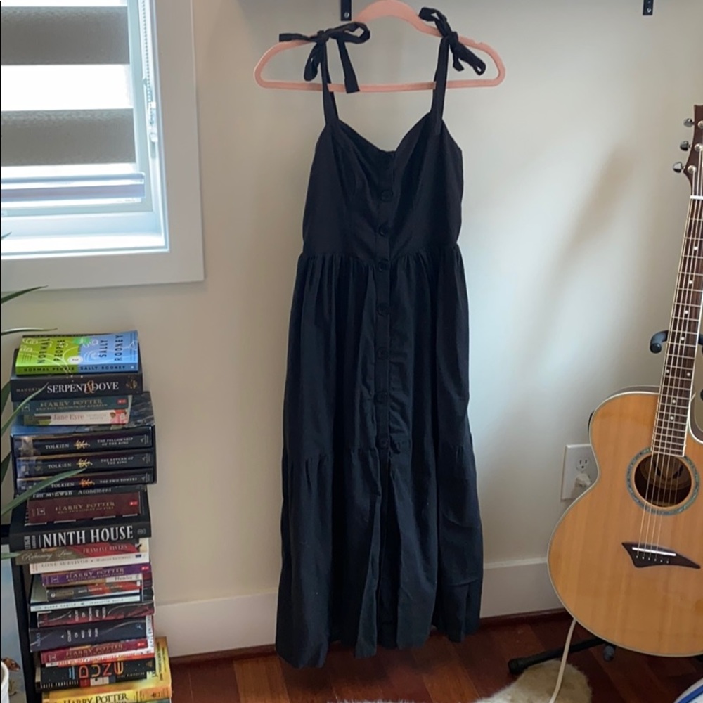 Urban Outfitters Button Midi Dress - Cotton